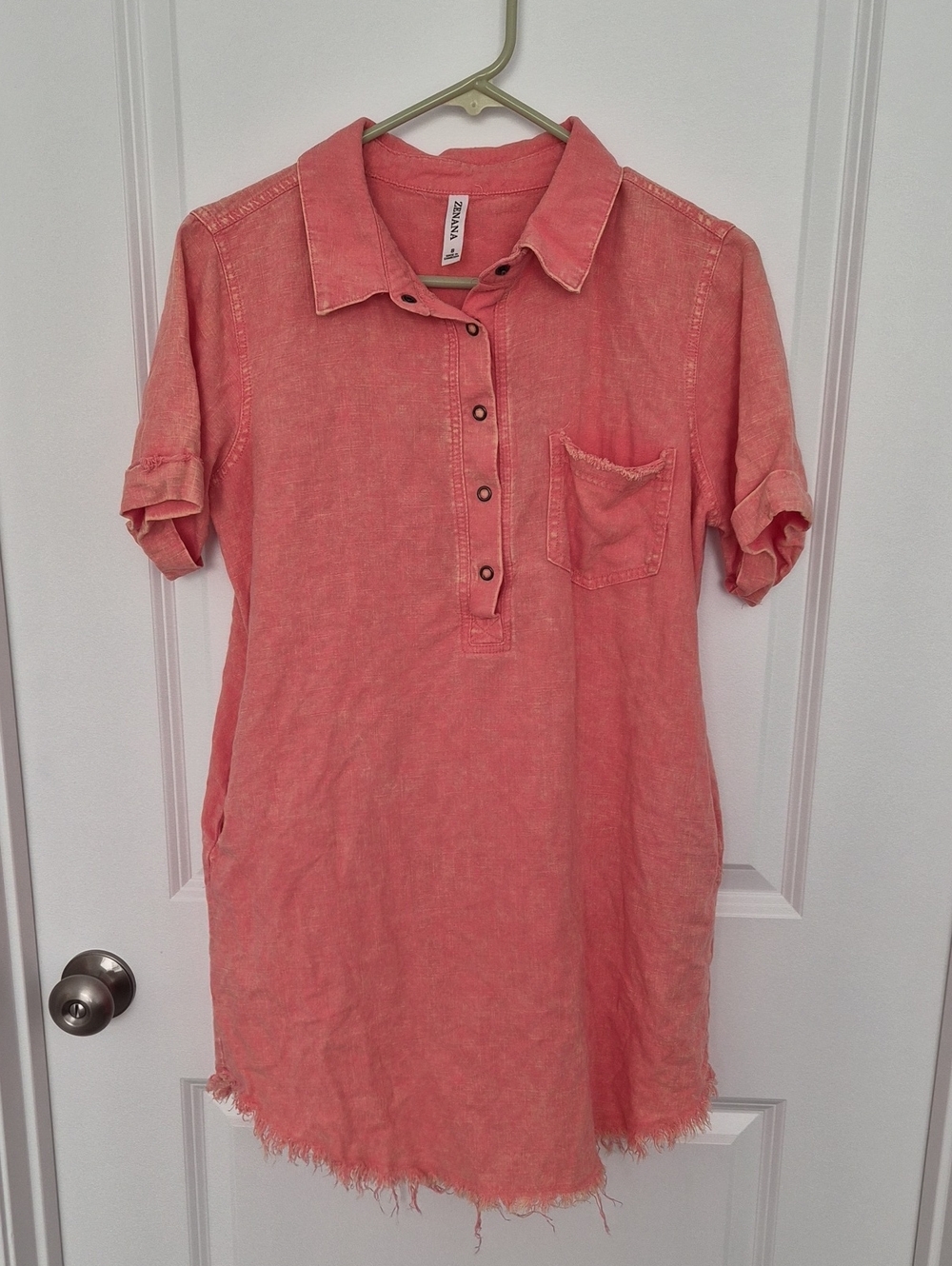 Pink/coral T-shirt Dress